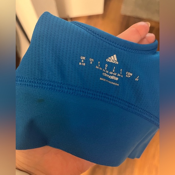 Blue adidas sport bra size small - Picture 4 of 5